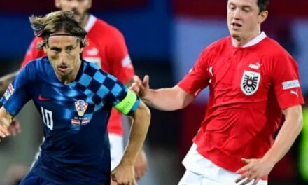 Croacia golea 1-3 a Austria