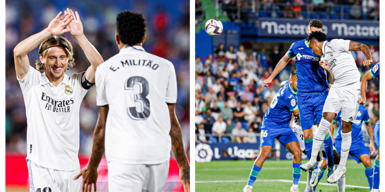 Real Madrid volvió al triunfo derrotando al Getafe