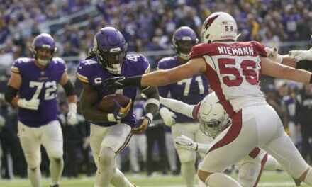 Vikings resisten e hilan 5ta victoria al superar a Cardinals