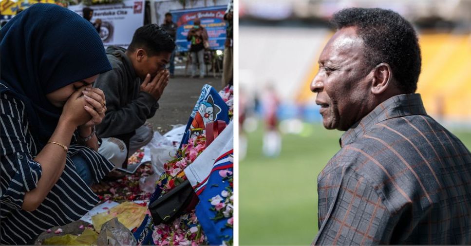 Pelé manda pésame por tragedia de Indonesia: ‘El deporte es amor’