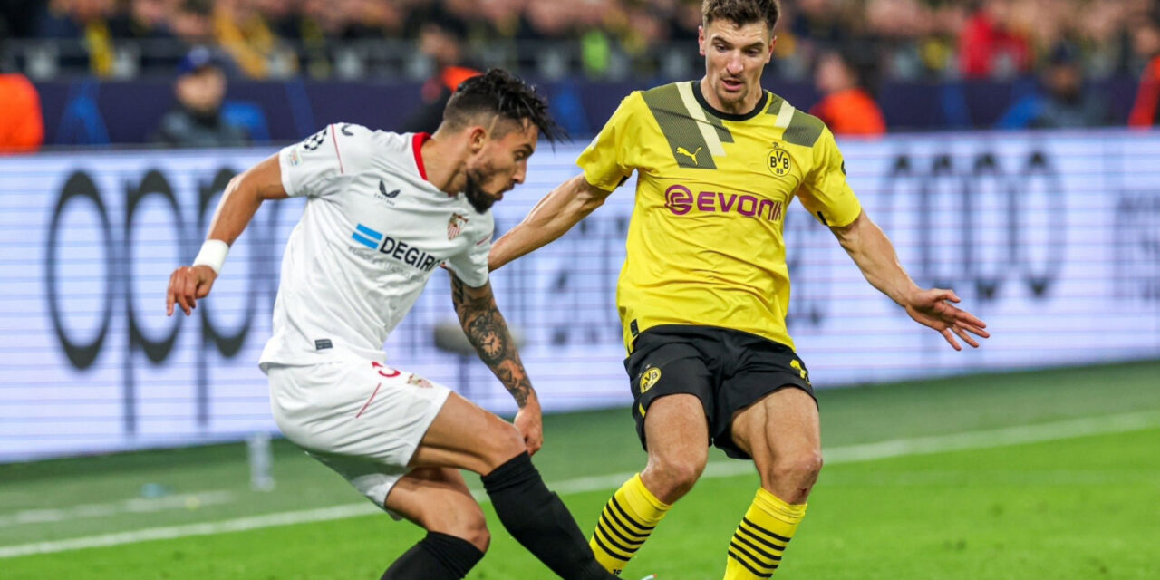 Borussia Dortmund empata con el Sevilla