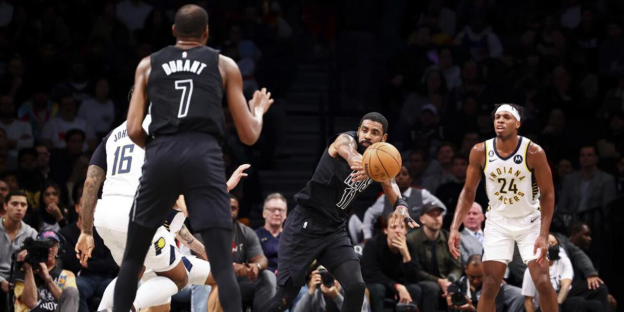 Durant y los Nets vencen a Pacers para su 2do triunfo