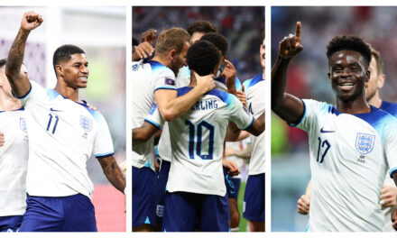 Inglaterra golea 6-2 a Irán con una gran actuación en su debut mundialista