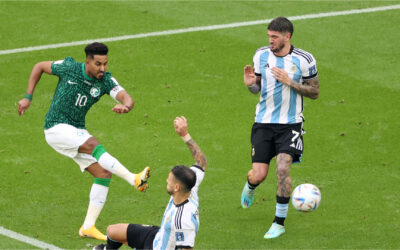 Arabia Saudita le pegó a Argentina