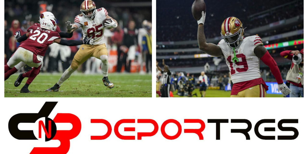 Garoppolo lanza para 4 touchdowns y 49ers supera a Cardinals(Video D3 completo 12:00 PM)