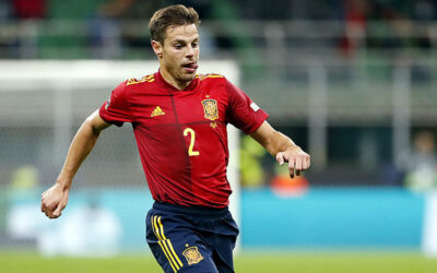 Defensor español Azpilicueta juega su tercer Copa del Mundo
