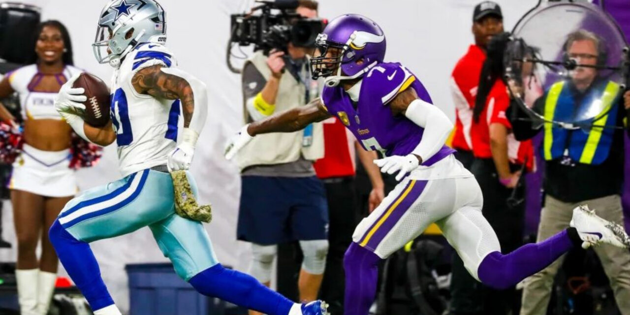 Cowboys aplastan la racha de 7 triunfos de Vikings 40-3