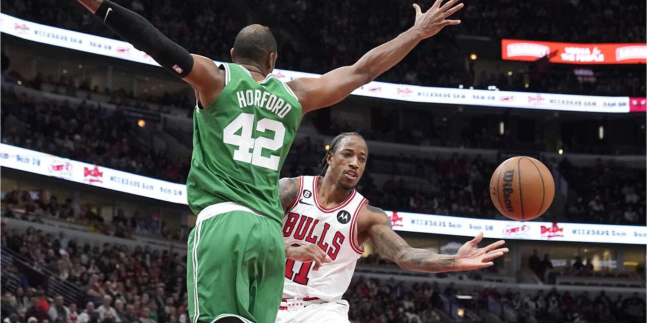 Bulls superan a los Celtics, ponen fin a racha de 9 triunfos