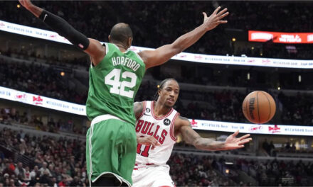 Bulls superan a los Celtics, ponen fin a racha de 9 triunfos