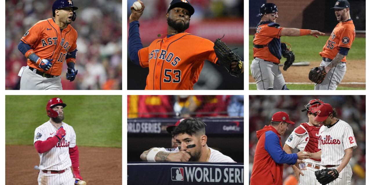 Javier y Astros lanzan sin hit, Serie Mundial queda 2-2