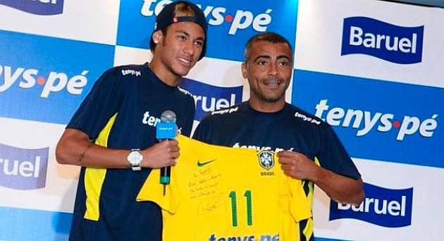 Romario le escribe una carta de incentivo a Neymar antes del debut de Brasil