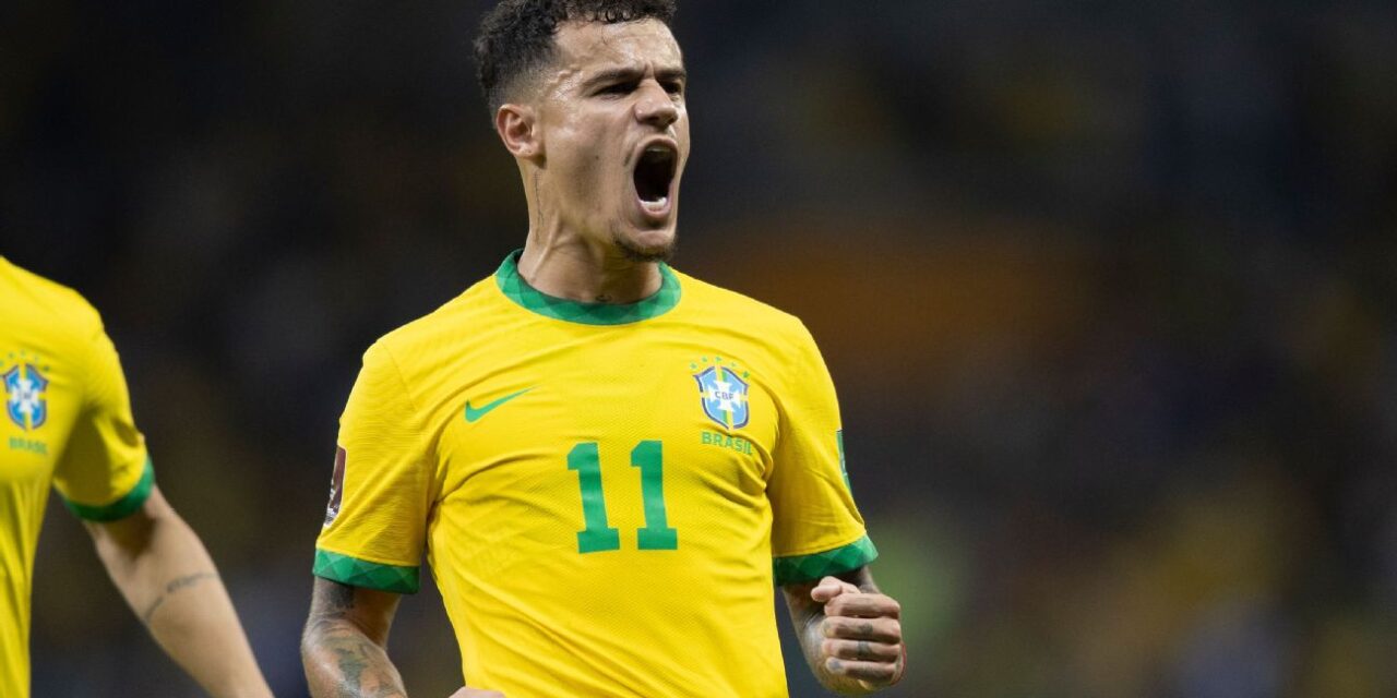 Coutinho lamenta perderse el Mundial; estará de corazón con Brasil