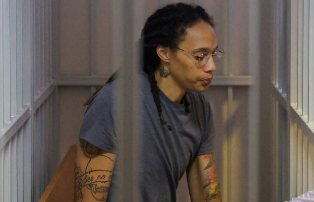 Brittney Griner fue trasladada a una colonia penal en Rusia