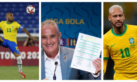Neymar y Dani Alves encabezarán a Brasil en el Mundial de Qatar