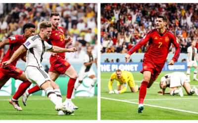España y Alemania empatan en intenso partido