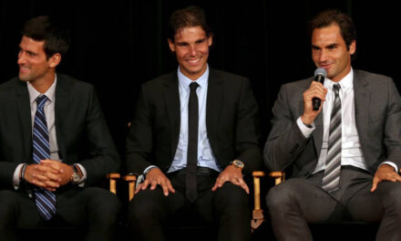 Nadal cree que alargó su carrera gracias a competencia con Federer y Djokovic