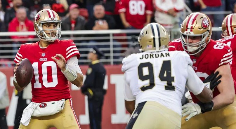 49ers blanquean a los Saints por 13-0