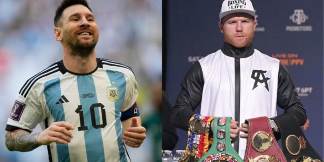Canelo Álvarez se disculpó con Lionel Messi por las amenazas: “Me dejé llevar por la pasión”