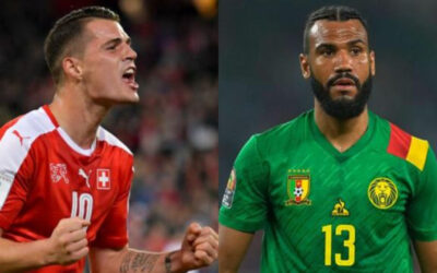 Suiza y Camerún buscan primer triunfo en grupo complicado