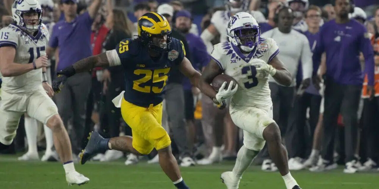 El No. 3 TCU derrota al No. 2 Michigan en la semifinal de CFP