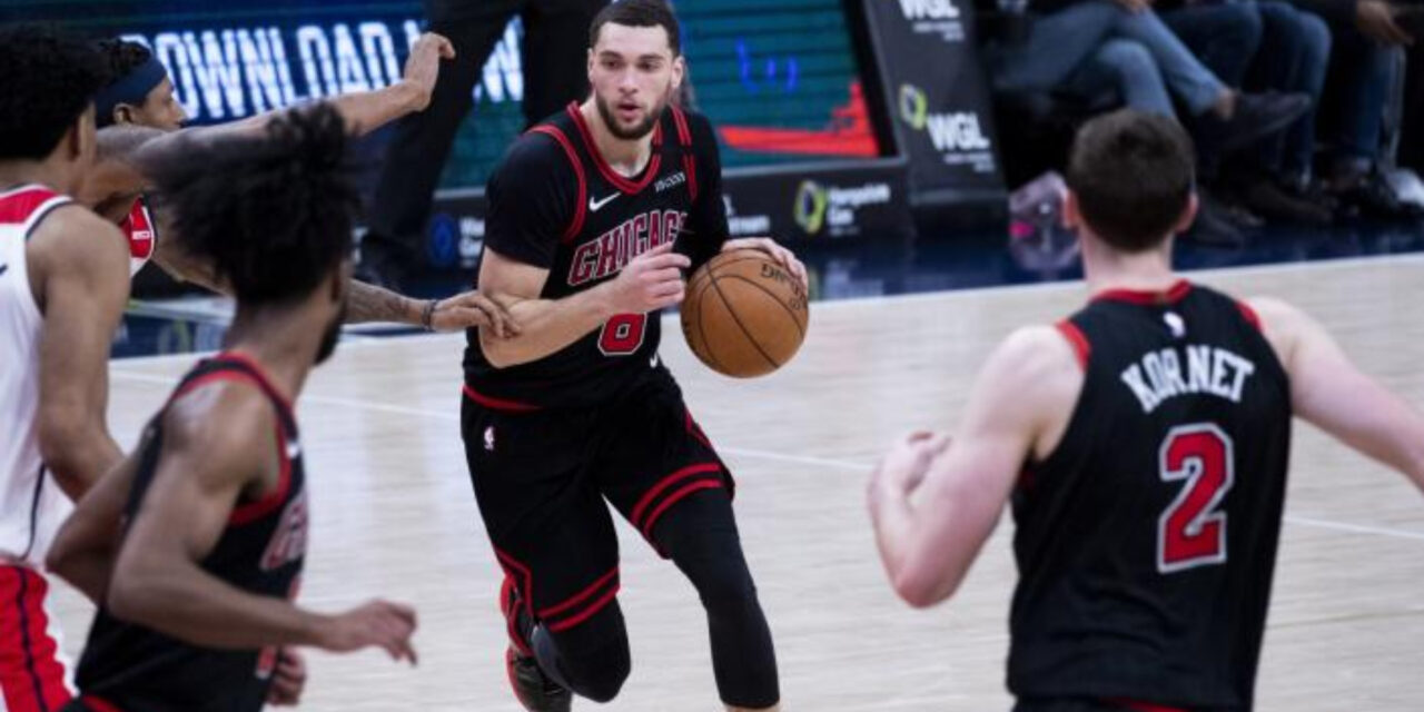 LaVine arrolla a los Pistons con 43 puntos