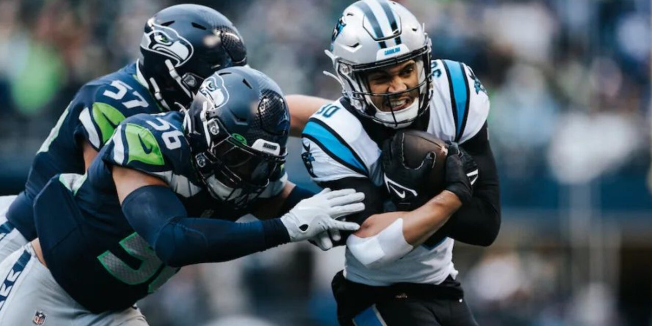 Panthers destacan por tierra para vencer a los Seahawks