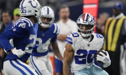 Cowboys aplastan a los Colts con 33 en el último cuarto