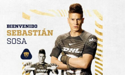 Pumas anuncia a Sebastián Sosa como refuerzo