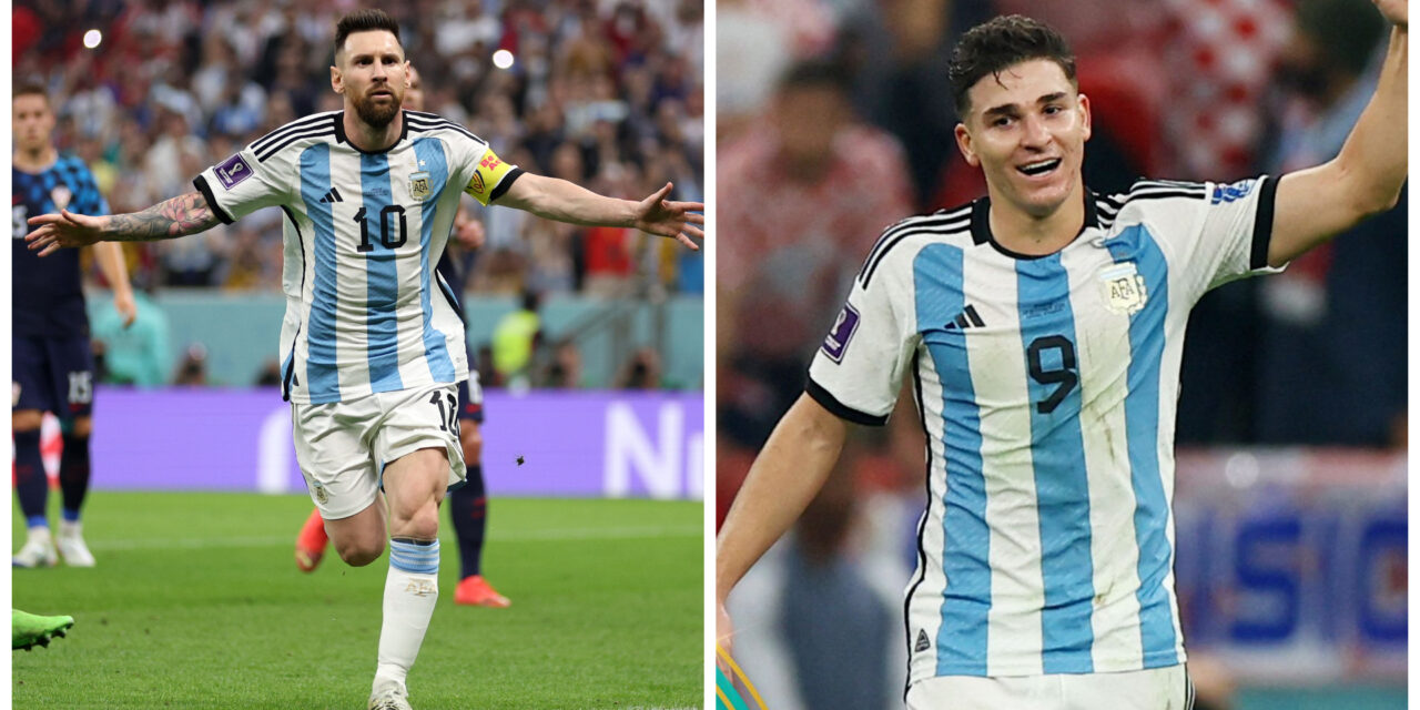 Argentina devora a Croacia, Messi irrumpe en la final