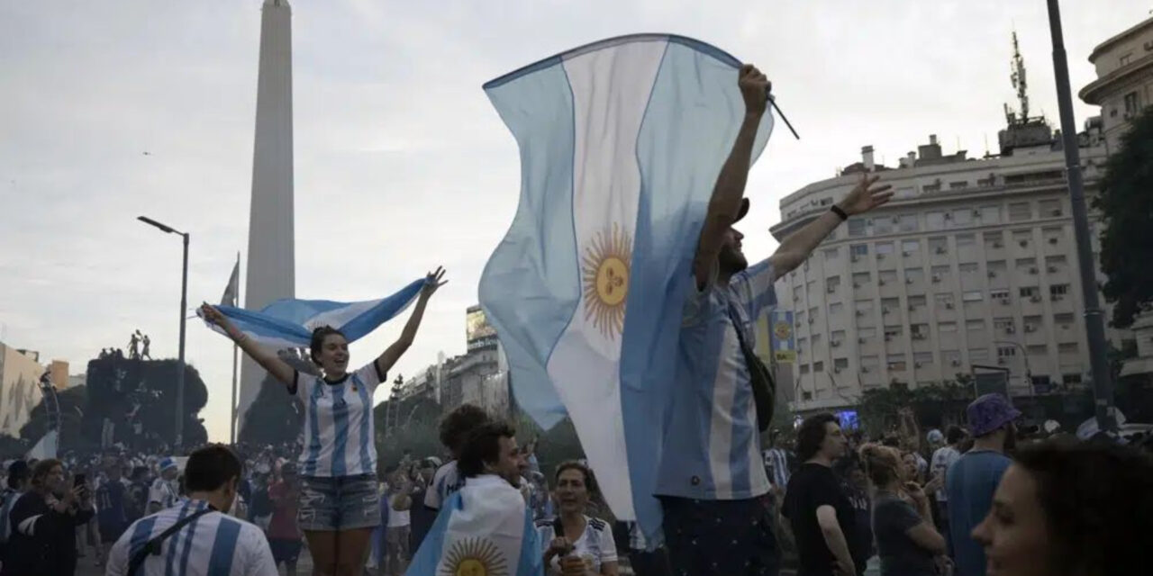 Las calles de Argentina se vuelven una fiesta