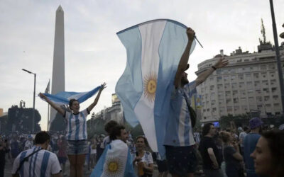 Las calles de Argentina se vuelven una fiesta