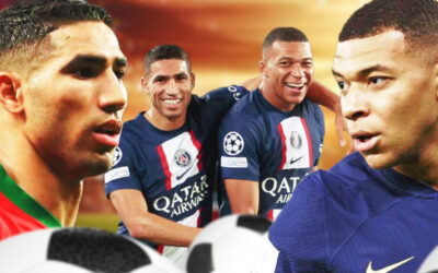 Mbappé enfrentará a su amigo Hakimi en semifinal