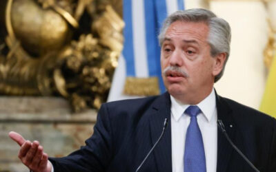 Alberto Fernández no pudo saludar a la ‘Scaloneta’ pero alabó el festejo popular