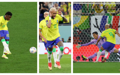 Brasil aplasta a Corea y avanza a Cuartos