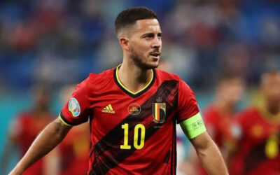 Hazard se retira como jugador de la selección de Bélgica