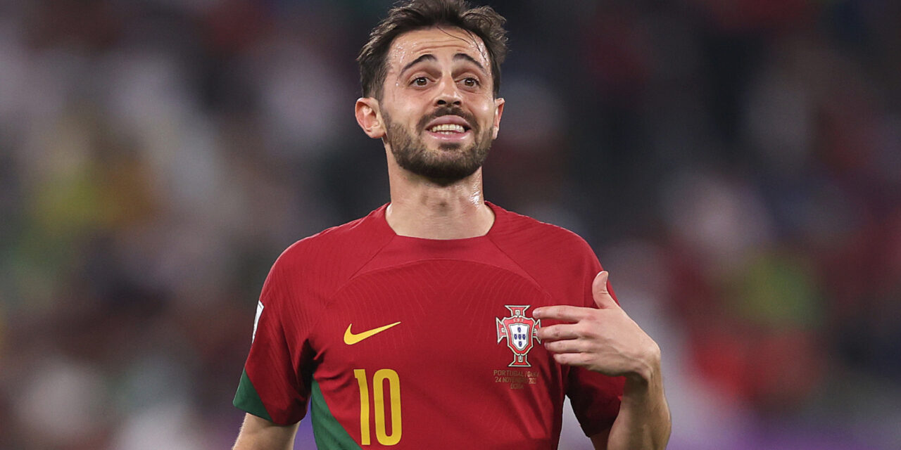 Bernardo Silva y el deseo de no enfrentarse a sus compañeros del City en Qatar 2022