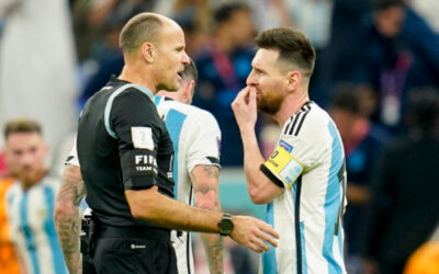 Messi y el dardo en contra de la FIFA y Mateu Lahoz, árbitro del Argentina contra Países Bajos