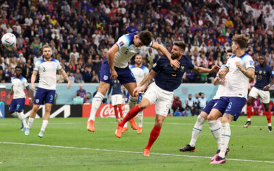 Francia venció a Inglaterra y se metió a Semifinales