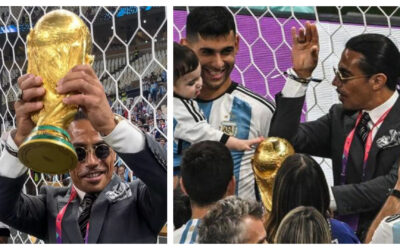 FIFA investiga cómo entró un famoso chef en el terreno de juego tras la final del Mundial