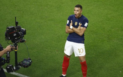 Mbappé protege la marca de su nombre y de la celebración de sus goles
