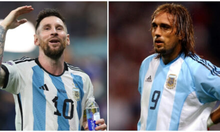 Messi iguala con Batistuta como mejor artillero argentino en Mundiales