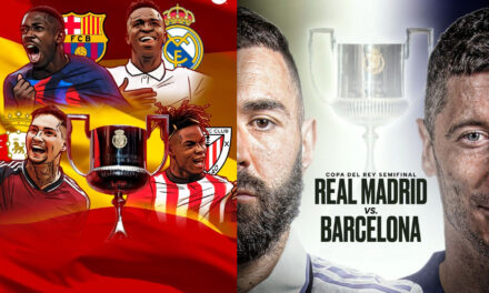 Osasuna-Athletic Club y Real Madrid-Barcelona, semifinales de la Copa del Rey