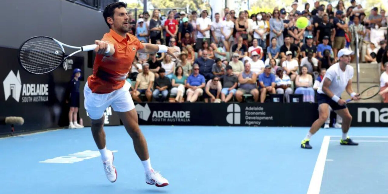 Bienvenida y derrota para Djokovic en Adelaida