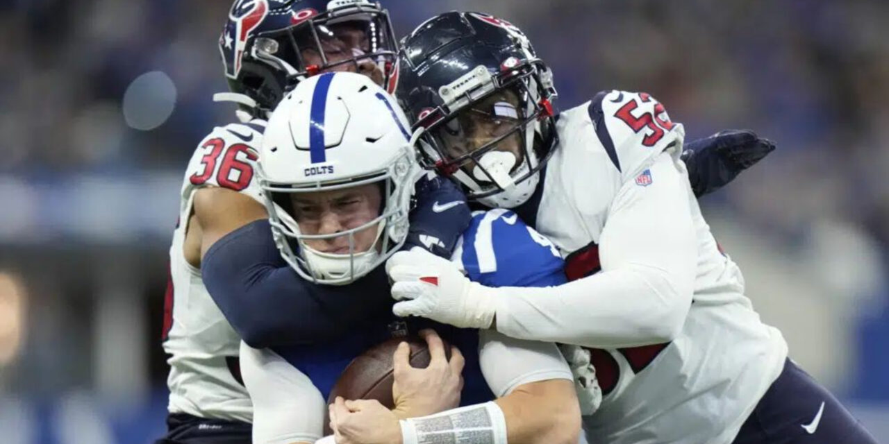 Texans remontan para superar a Colts