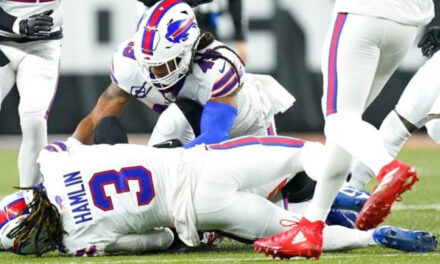 NFL anuncia que no se reanudará partido Bills-Bengals