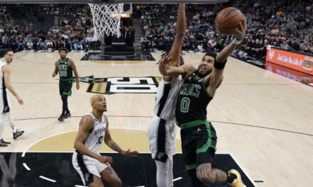 Celtics escapan con la victoria 121-116 ante Spurs