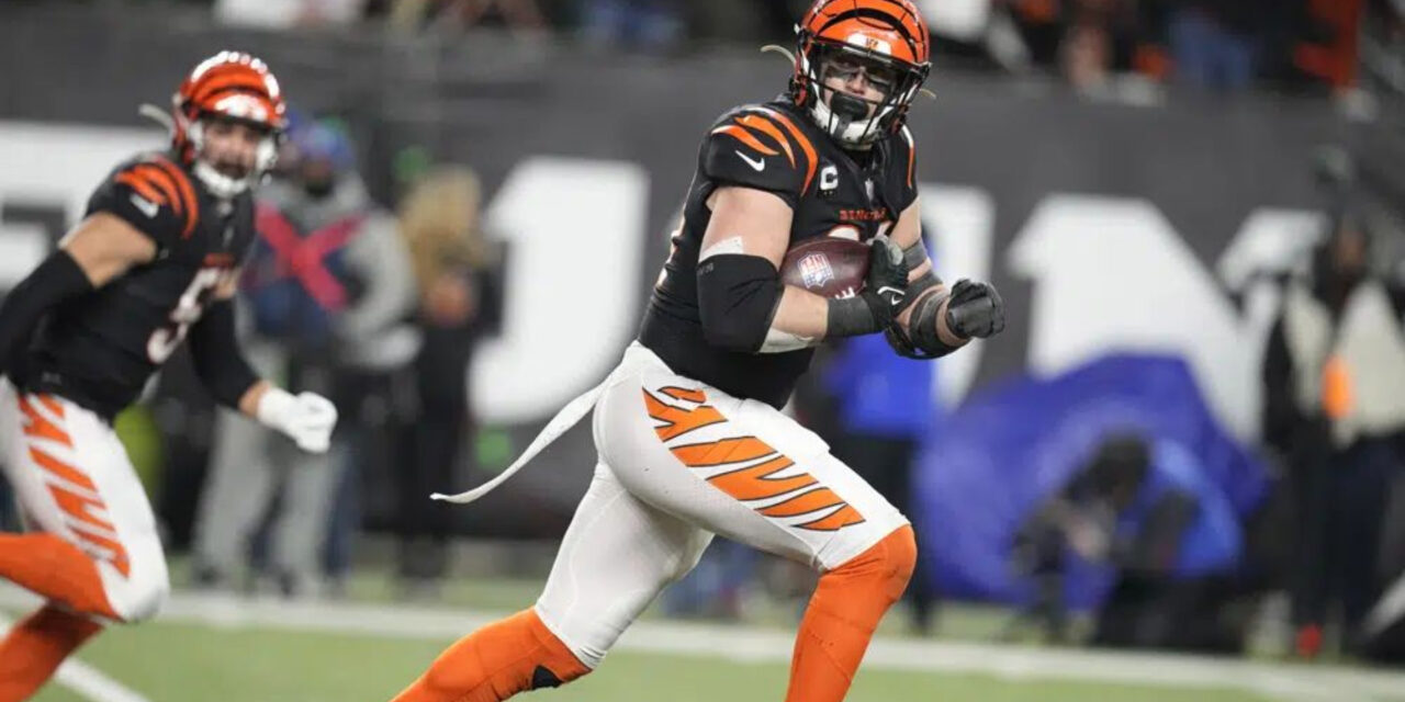 Hubbard y la defensiva le dan triunfo a Bengals ante Ravens