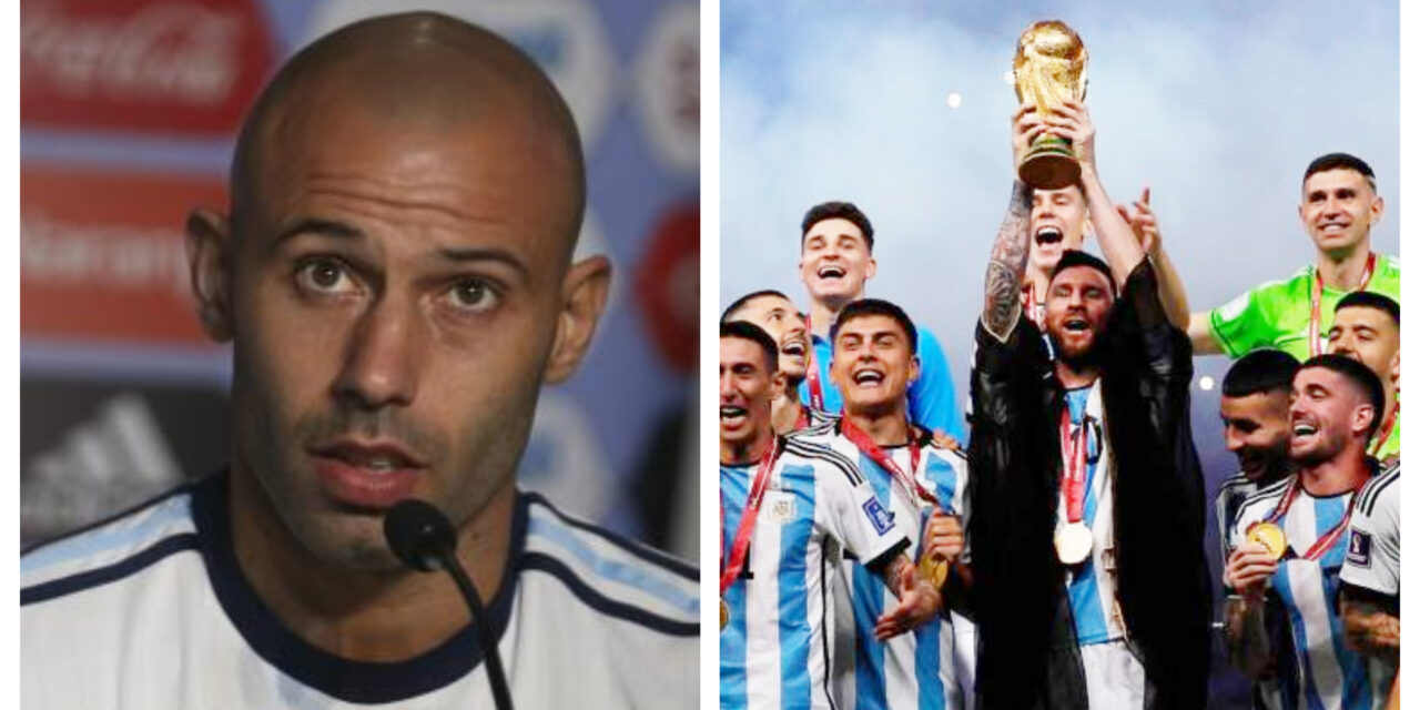 El título mundial fue una «alegría enorme», especialmente por sus «amigos» de selección, dice Mascherano