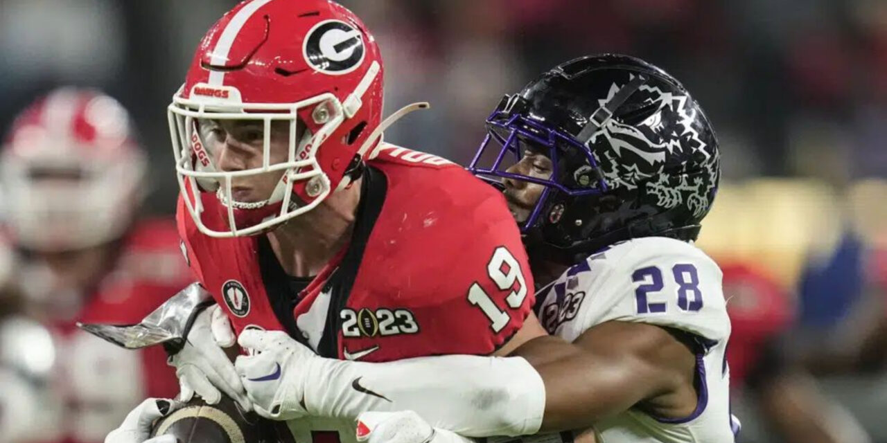 No. 1 Georgia aplasto a TCU para ganar segundo título consecutivo