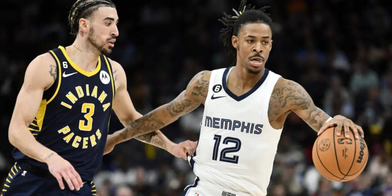 Con triple-doble de Morant, Grizzlies ganan 112-100 a Pacers